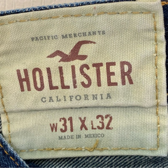 Hollister Slim Straight Button Fly Jeans - Picture 4 of 9
